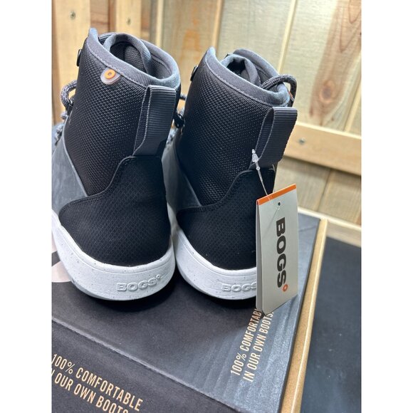 Bogs Womens Cypress Lace St Composite Toe Boots Dark Gray Size 10 - Picture 5 of 10